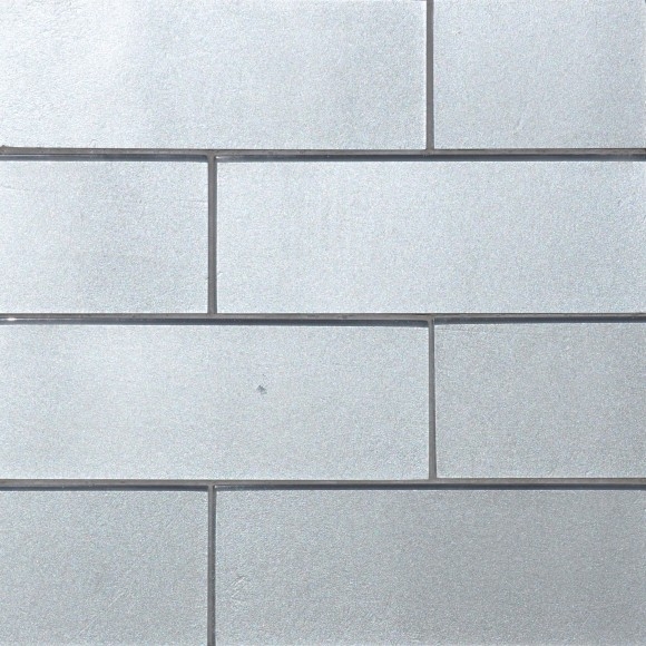 Glistening Gray Glass Tile